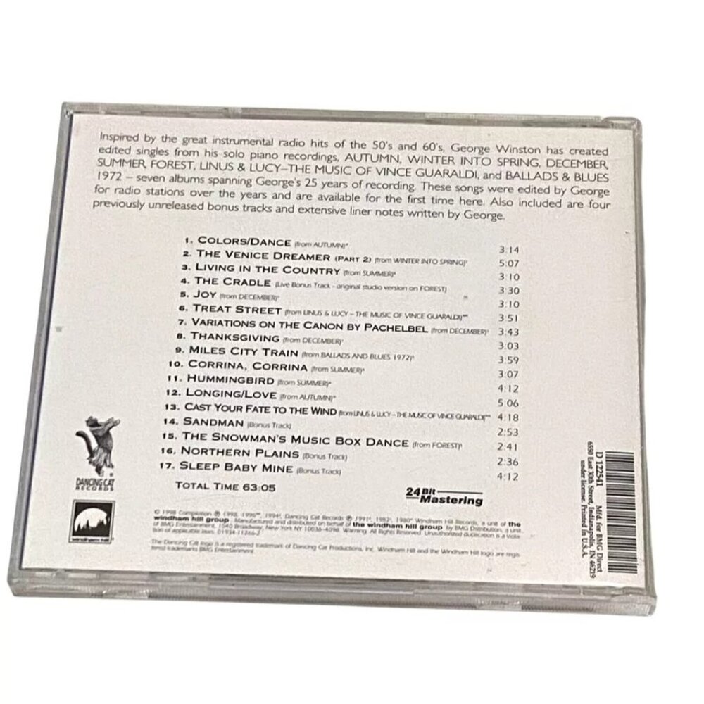 George Winston Solo Piano CD Lot of 2 Plains All the‎ Seasons Collectors Edition - Picture 4 of 7